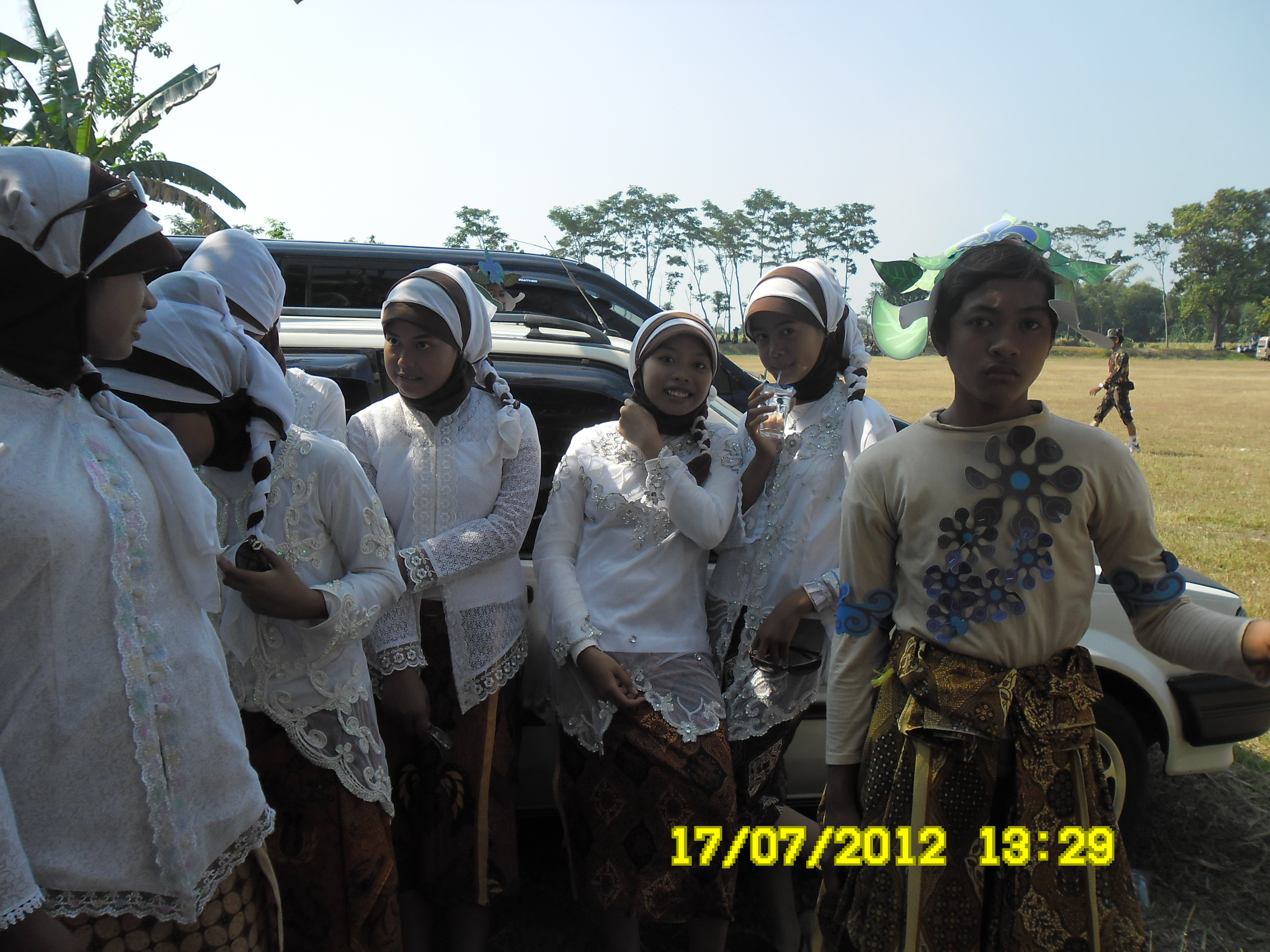 Peserta Gerak  Jalan  Tempo Dulu Kabupaten Pasuruan 2012 